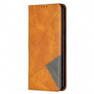Cover Huawei Y6p Flip Cover Kunstner Stil
