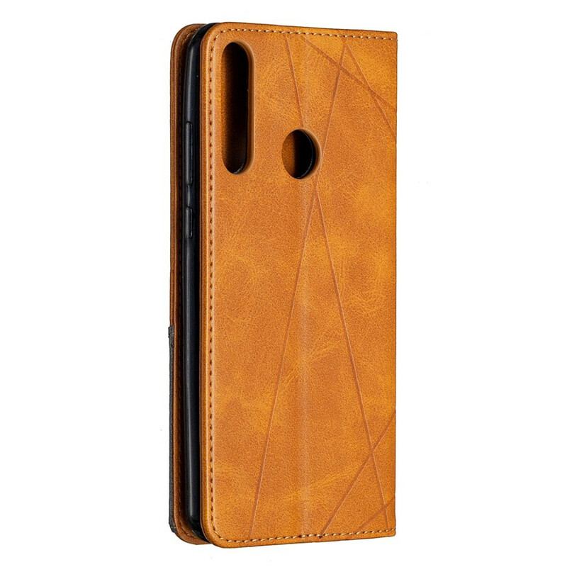 Cover Huawei Y6p Flip Cover Kunstner Stil