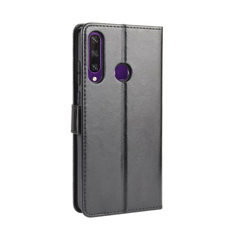 Flip Cover Huawei Y6p Prangende Kunstlæder