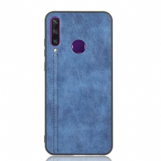 Mobilcover Huawei Y6p Couture Lædereffekt