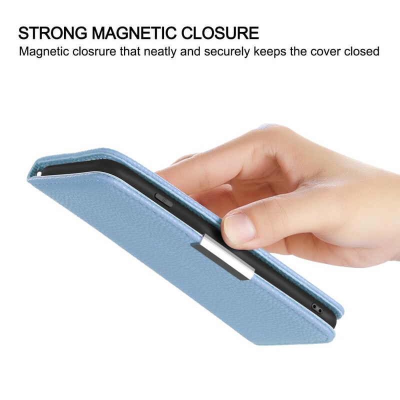 Cover Samsung Galaxy Note 20 Flip Cover Imiteret Læder Litchi Ultra Chic