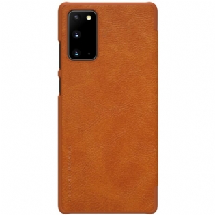 Cover Samsung Galaxy Note 20 Flip Cover Nillkin Qin-serien