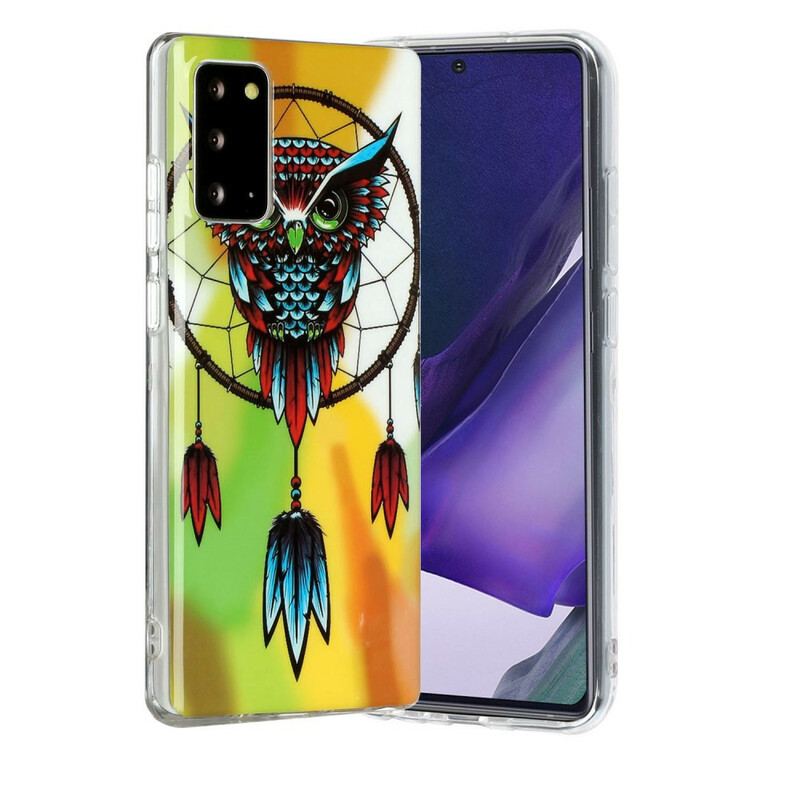 Cover Samsung Galaxy Note 20 Fluorescerende Ugledrømmefanger