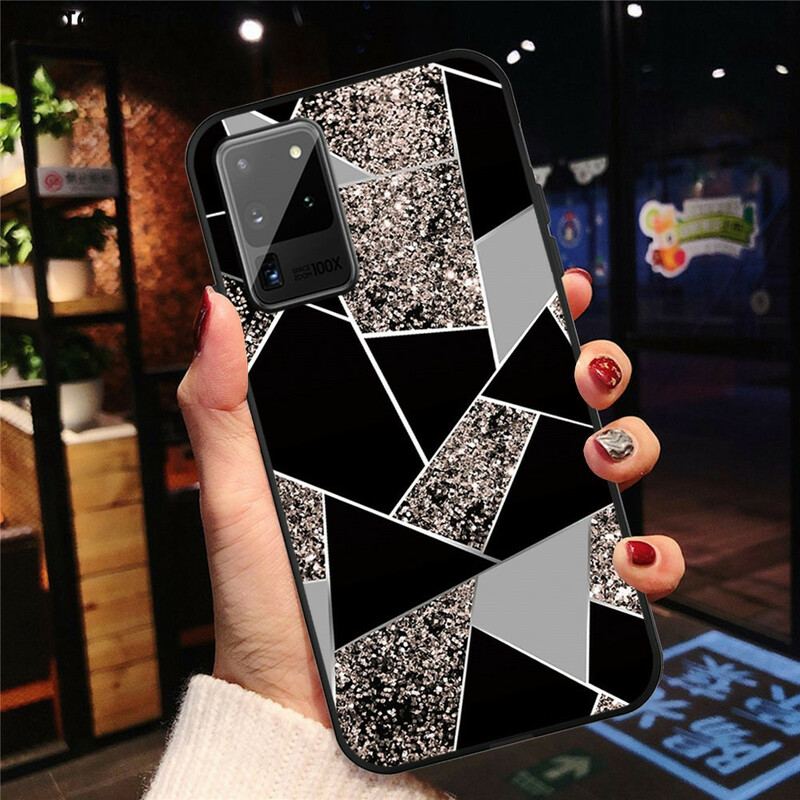 Cover Samsung Galaxy Note 20 Stiliseret Marmor