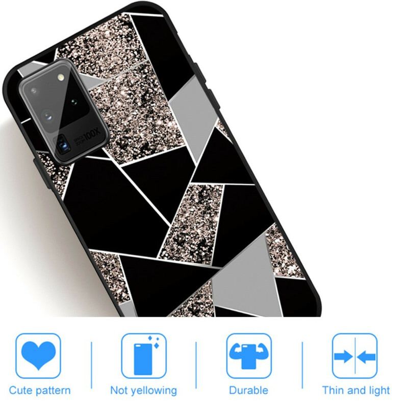 Cover Samsung Galaxy Note 20 Stiliseret Marmor