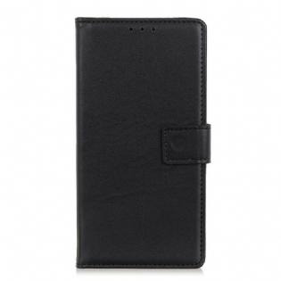 Flip Cover Samsung Galaxy Note 20 Almindeligt Imiteret Læder