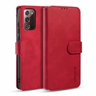 Flip Cover Samsung Galaxy Note 20 Dg.ming Retro