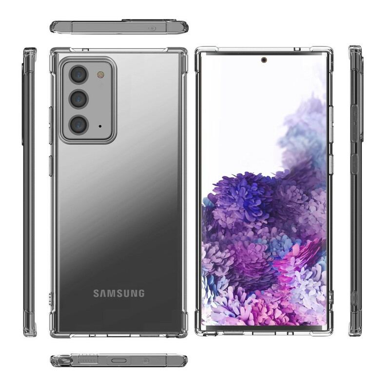 Mobilcover Samsung Galaxy Note 20 Gennemsigtig Leeu Puder Protector