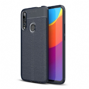 Cover Huawei P Smart Z Dobbelt Linje Litchi Læder Effekt