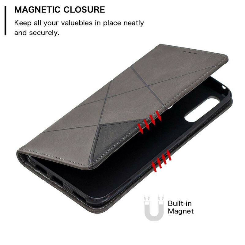 Cover Huawei P Smart Z Flip Cover Kunstner Stil