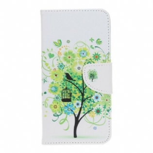 Flip Cover Huawei P Smart Z Grønt Træ