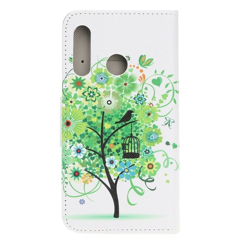 Flip Cover Huawei P Smart Z Grønt Træ