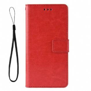 Læder Cover Huawei P Smart Z Prangende Kunstlæder