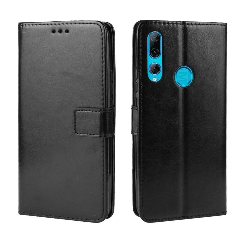 Læder Cover Huawei P Smart Z Prangende Kunstlæder