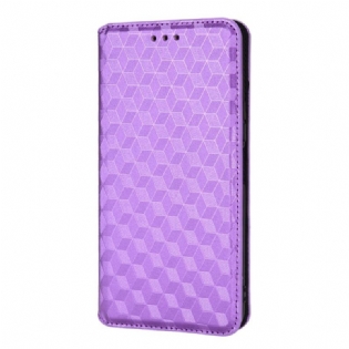 Cover Vivo Y76 5G Flip Cover 3d Mønster