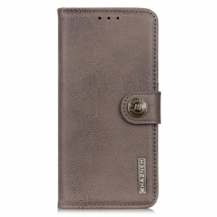 Flip Cover Vivo Y76 5G Imiteret Læder Khazneh