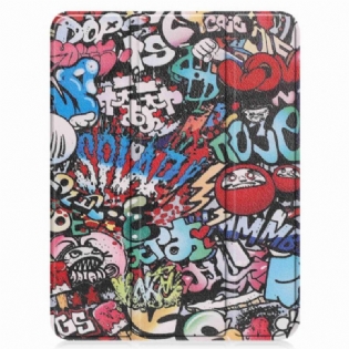 Cover iPad 10.9" (2022) Graffiti Penneholder