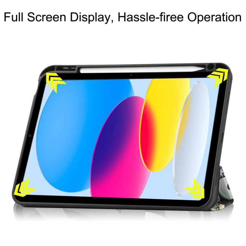 Cover iPad 10.9" (2022) Graffiti Penneholder