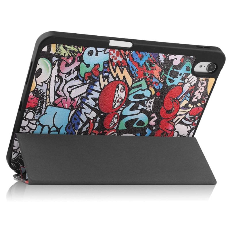 Cover iPad 10.9" (2022) Graffiti Penneholder