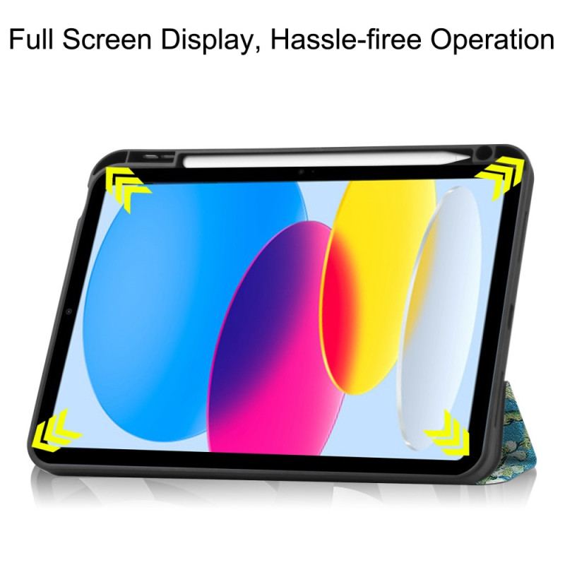 Cover iPad 10.9" (2022) Temple Pen Holder