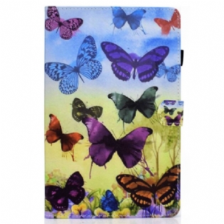 Flip Cover iPad 10.9" (2022) Altid Sommerfugle