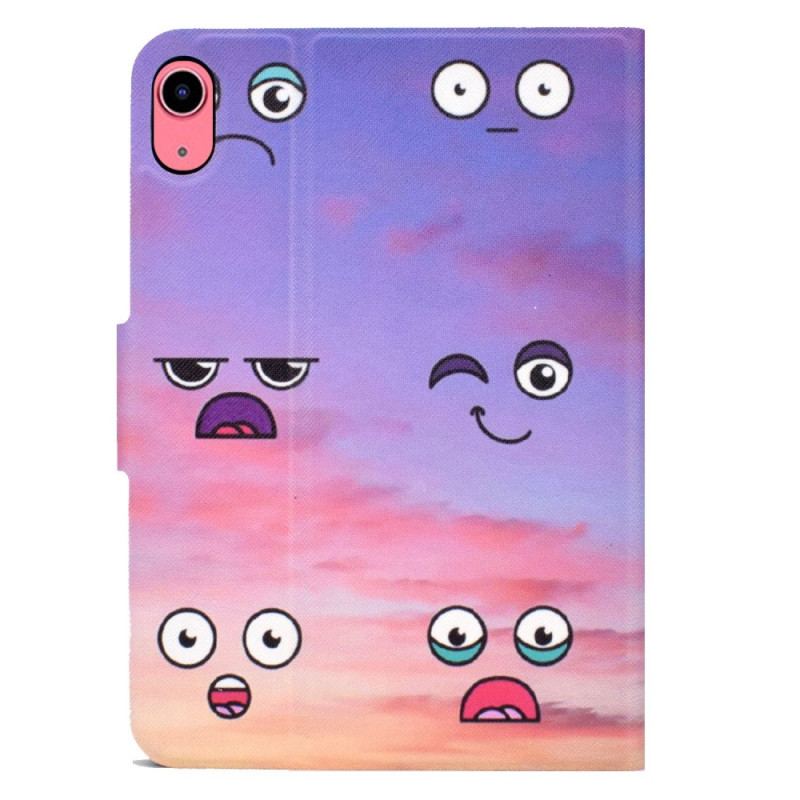 Flip Cover iPad 10.9" (2022) Sjove Ansigter