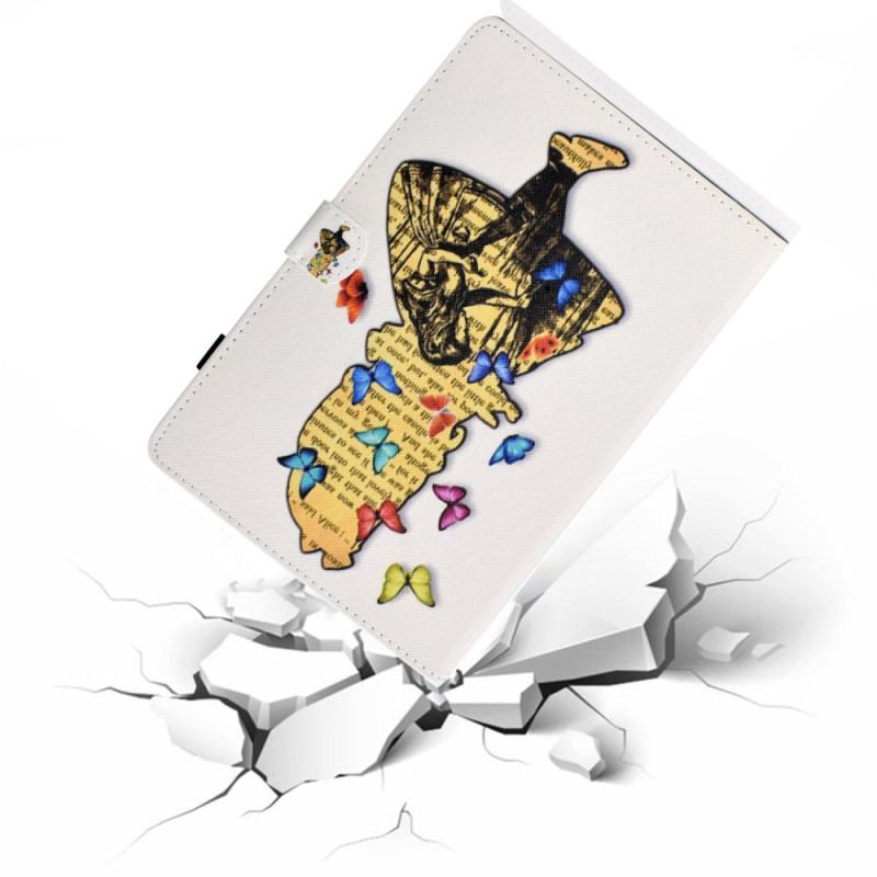 Flip Cover iPad 10.9" (2022) Sommerfuglepige