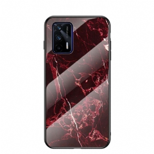 Cover Realme GT 5G Premium Farver Hærdet Glas