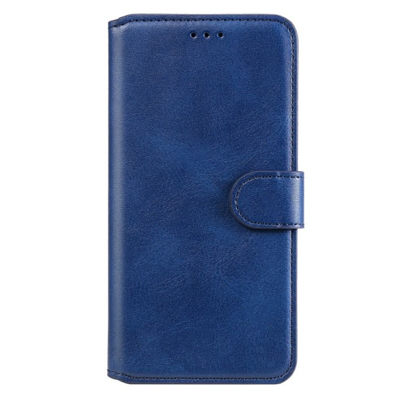 Flip Cover Realme GT 5G Læder Effekt
