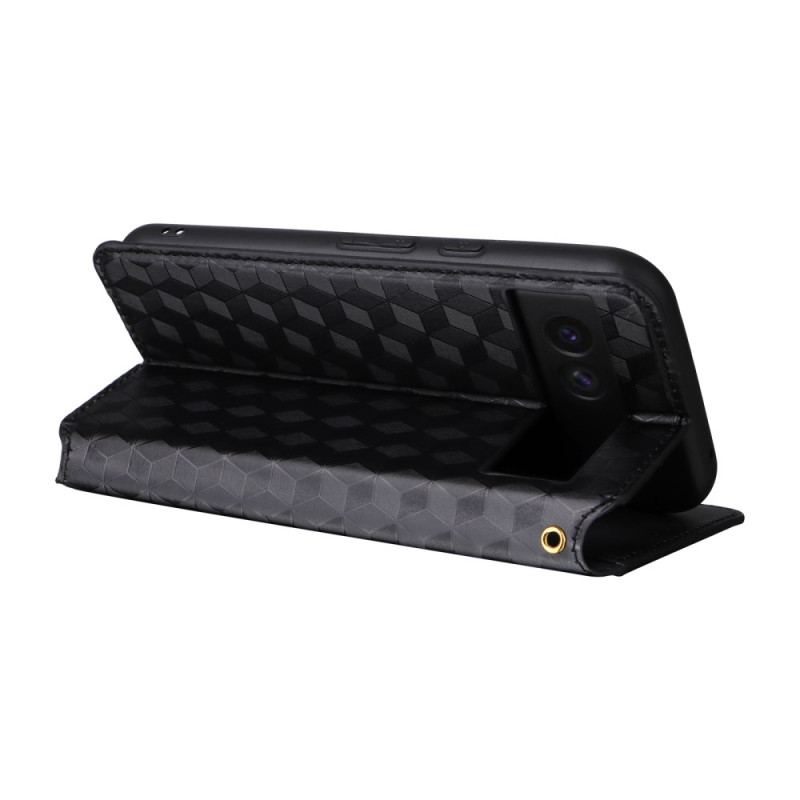 Flip Cover Til Google Pixel 8a 3d Diamanter