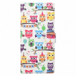 Flip Cover OnePlus Nord CE 2 5G Fuglegrene