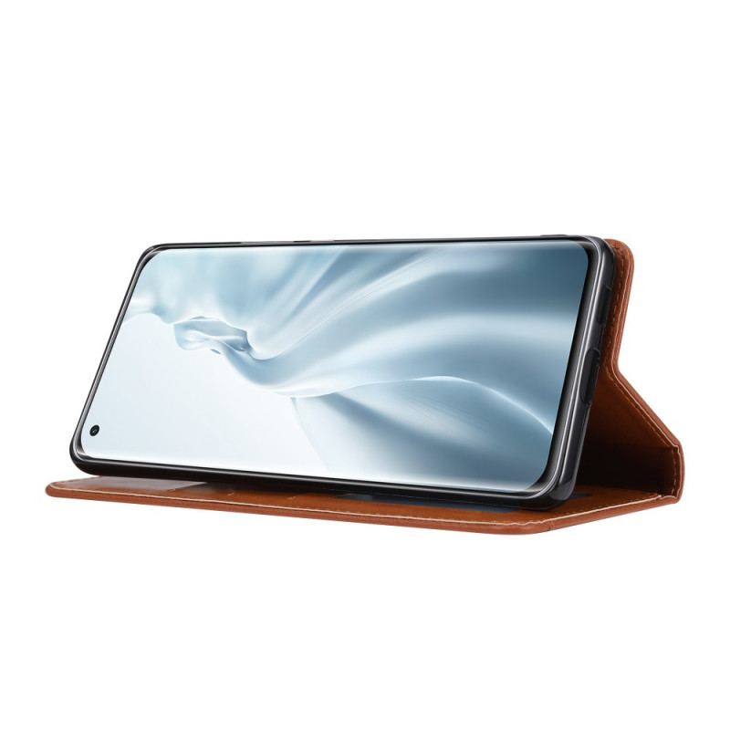 Cover Xiaomi Mi 11 Lite 4G / 5G / 5G NE Flip Cover Kortholder I Imiteret Læder