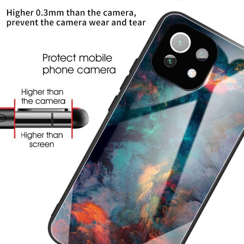 Cover Xiaomi Mi 11 Lite 4G / 5G / 5G NE Himmelhærdet Glas