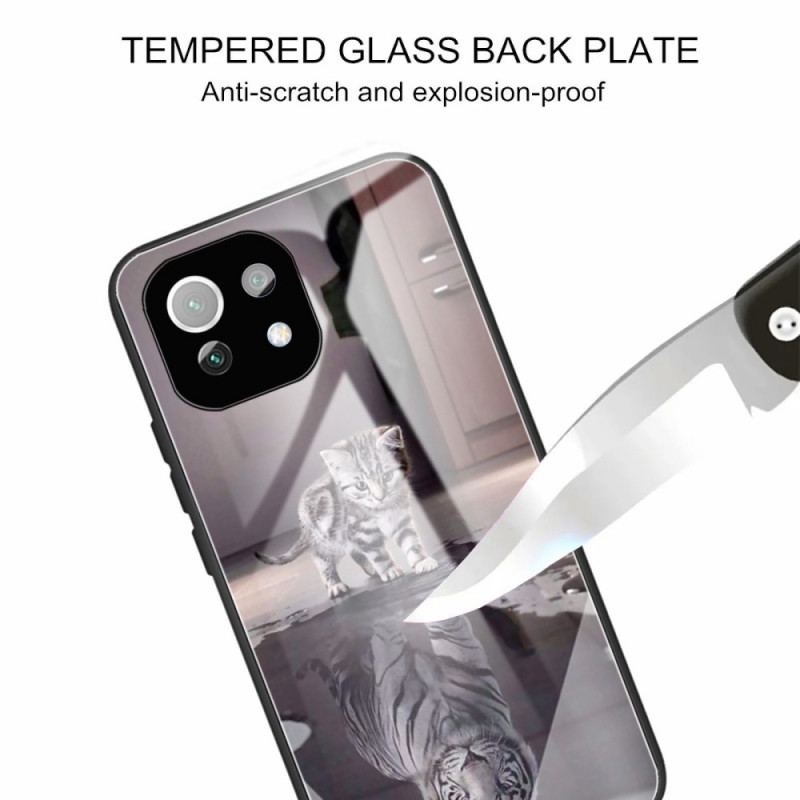 Cover Xiaomi Mi 11 Lite 4G / 5G / 5G NE Killingdrøm Hærdet Glas