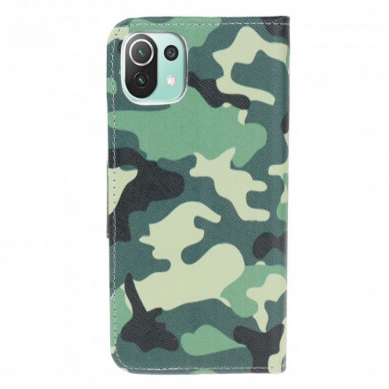 Flip Cover Xiaomi Mi 11 Lite 4G / 5G / 5G NE Camouflage