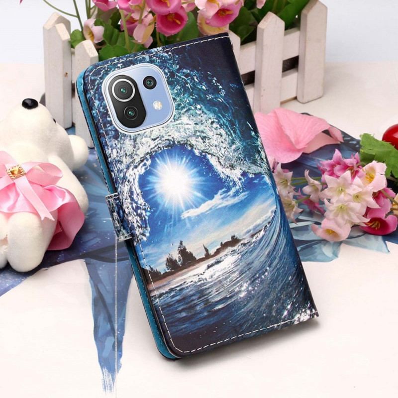 Flip Cover Xiaomi Mi 11 Lite 4G / 5G / 5G NE Elsker Bølgen