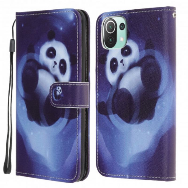 Flip Cover Xiaomi Mi 11 Lite 4G / 5G / 5G NE Panda Space