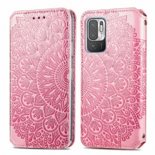 Cover Poco M3 Pro 5G Flip Cover Mandala