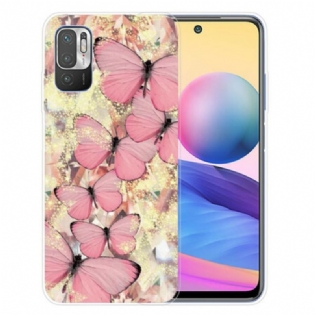 Cover Poco M3 Pro 5G Kongelige Sommerfugle