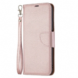 Flip Cover Poco M3 Pro 5G Læder Cover Litchi Rabat Oblique