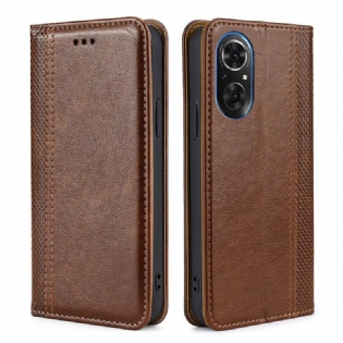 Cover Honor 50 SE Flip Cover Litchi Lædersøm