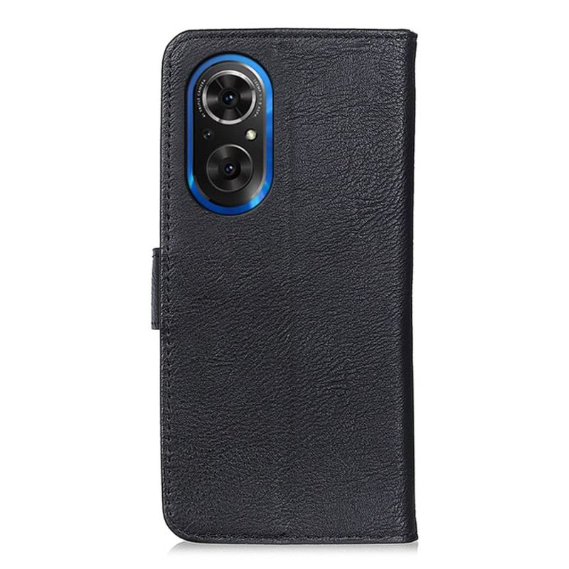 Flip Cover Honor 50 SE Imiteret Læder Khazneh