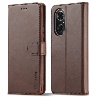 Flip Cover Honor 50 SE Lc.imeeke Lædereffekt