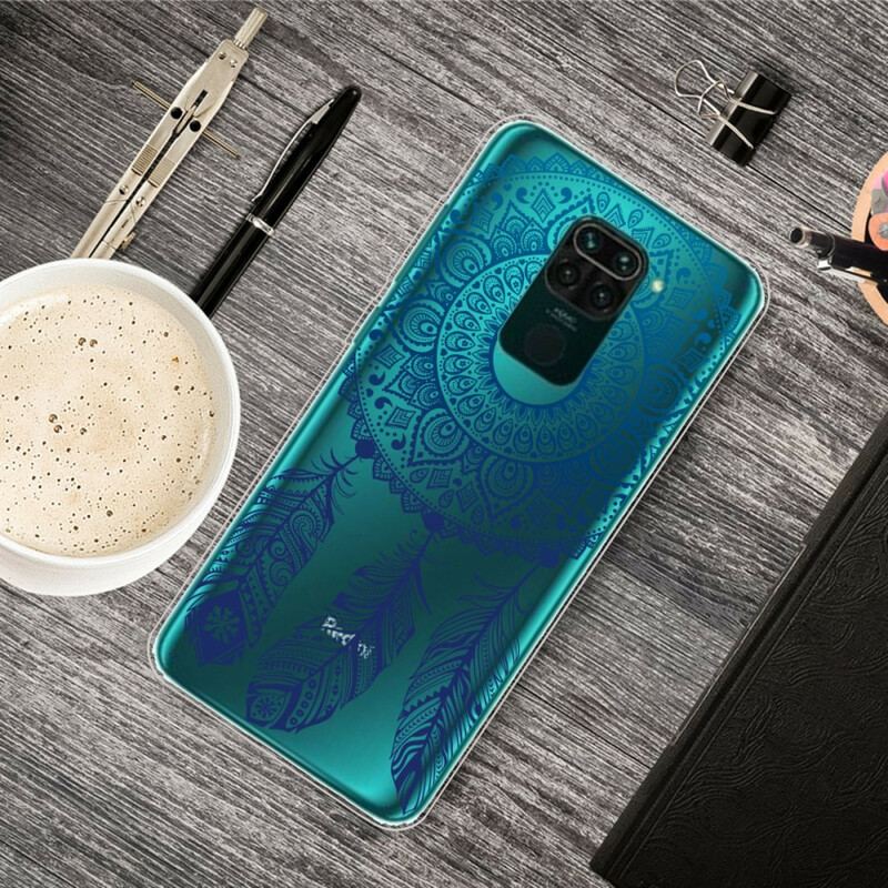 Cover Xiaomi Redmi Note 9 Mandala Med Enkelt Blomst