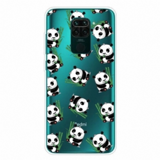 Cover Xiaomi Redmi Note 9 Små Pandaer
