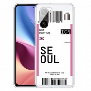 Cover Poco F3 Seoul Boardingkort