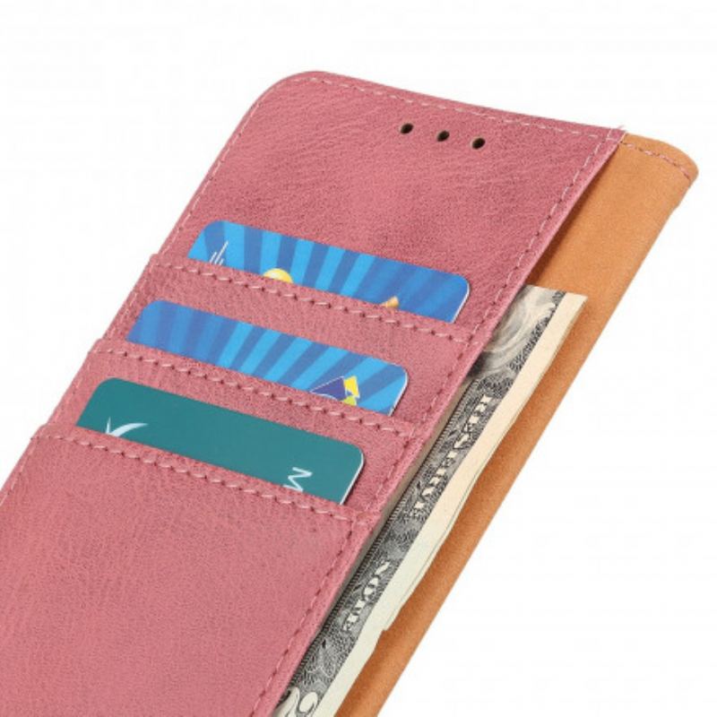 Flip Cover Poco F3 Imiteret Læder Retro Khazneh