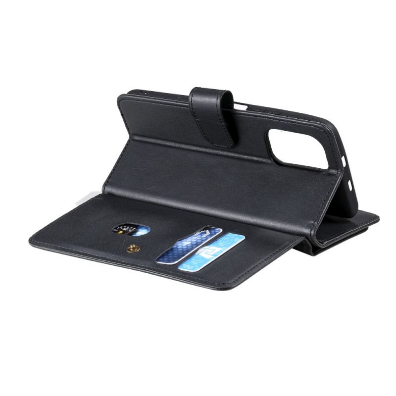 Flip Cover Poco F3 Multifunktions 10 Kortholder