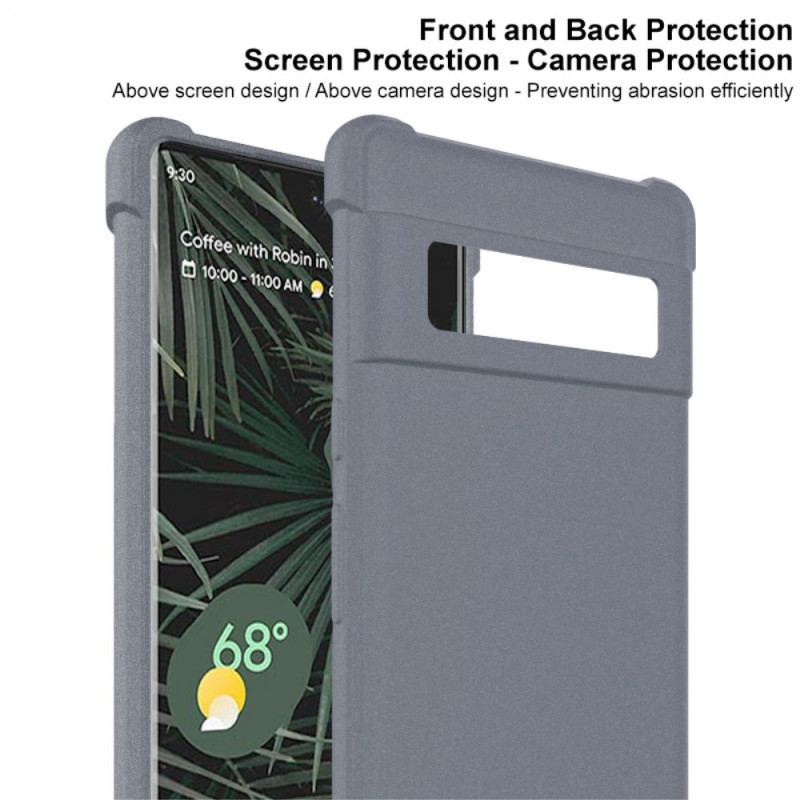 Cover Google Pixel 6 Pro Fleksibel Silikone Med Film Til Imak Skærm