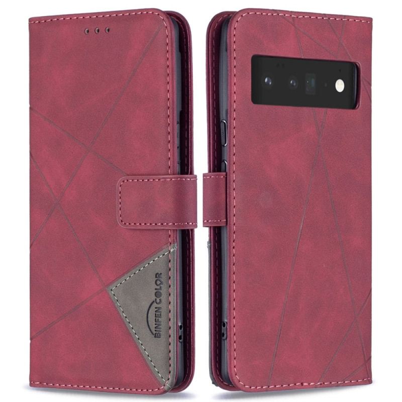 Flip Cover Google Pixel 6 Pro Binfen Farvetrekanter